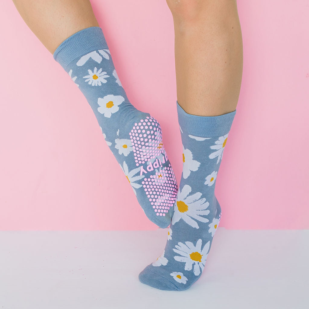 Daisy Crew Grippy Sock