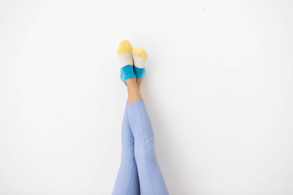 Neapolitan Ankle Grippy Socks