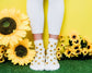 Sunflower Grippy Sock