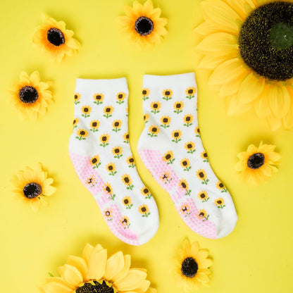 Sunflower Grippy Sock