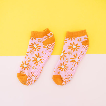 Sunburst Ankle Grippy Sock