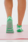 Coral Ankle Grippy Socks