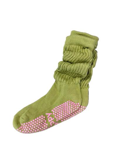 Matcha Scrunch Socks