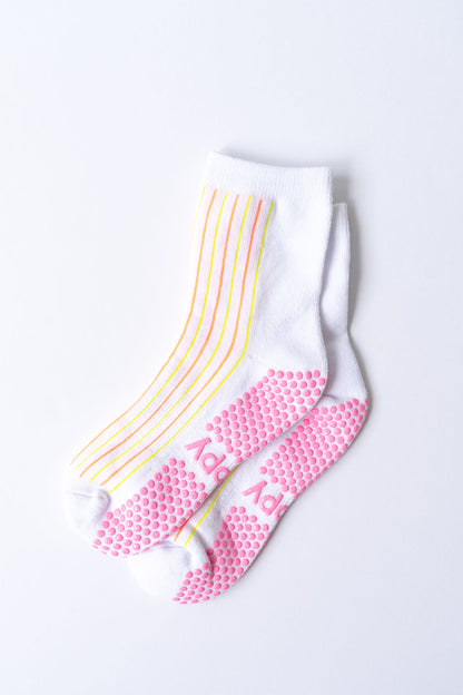 Neon Lights Grippy Socks