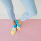 Neapolitan Ankle Grippy Socks