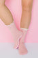 Frill Crew Grippy Socks
