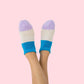 Neapolitan Ankle Grippy Socks